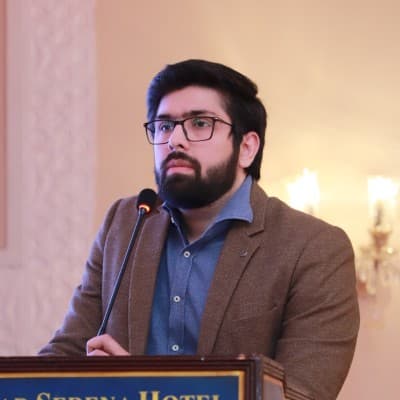 Portrait of Hassan Hameed Khan